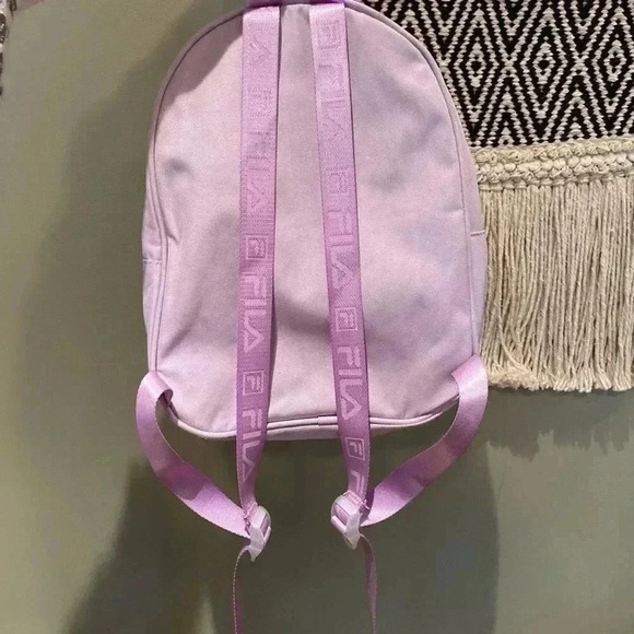 FILA MINI BACKPACK PURPLE ORANGE - Picture 3 of 3